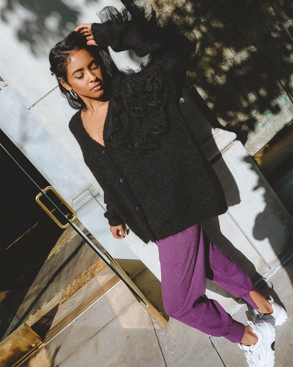 Paloma Tapered Joggers - Sun Studio