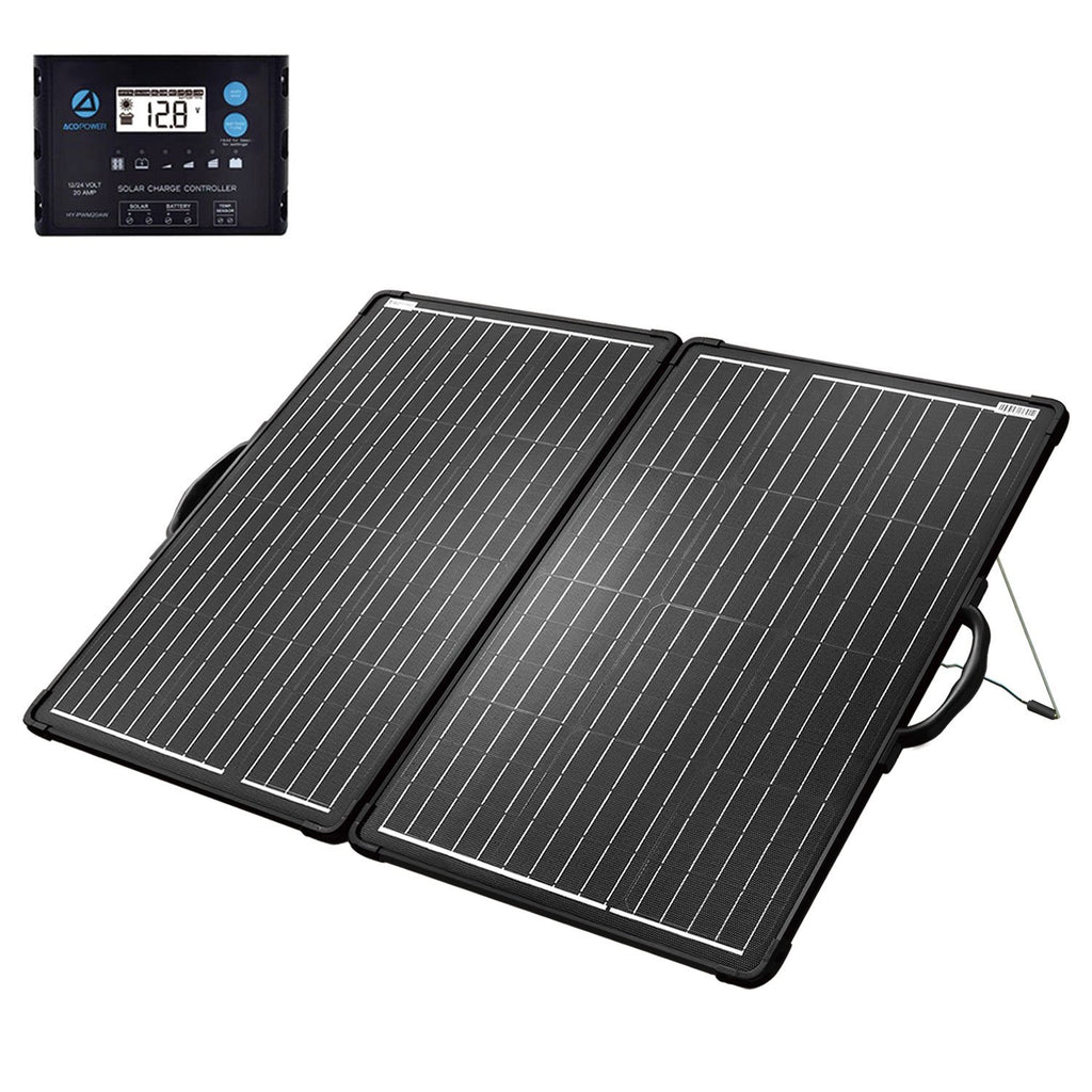 ACOPower Plk 120W Portable Solar Panel Kit, Lightweight Briefcase with - Sun Studio