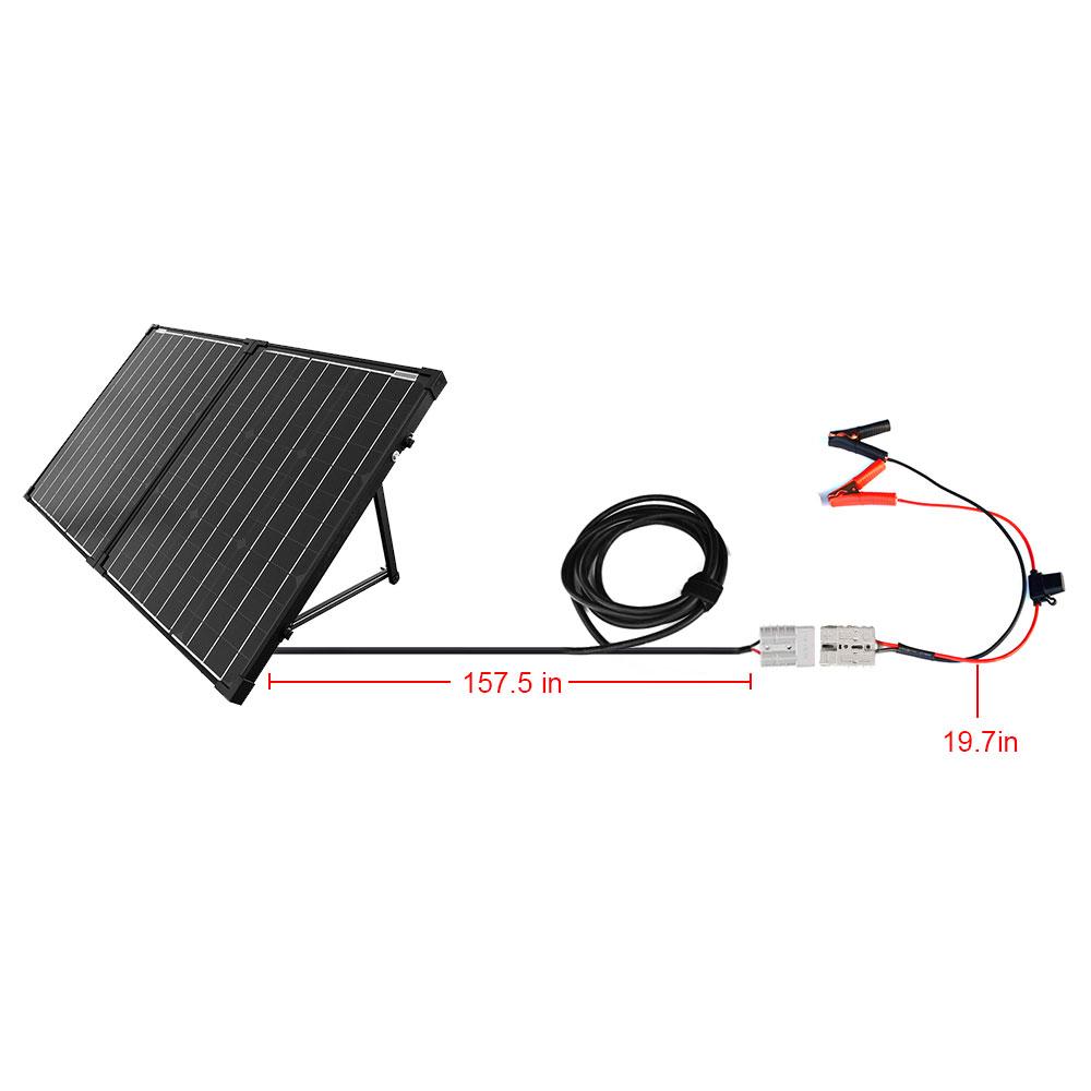 ACOPower Plk 120W Portable Solar Panel Kit, Lightweight Briefcase with - Sun Studio