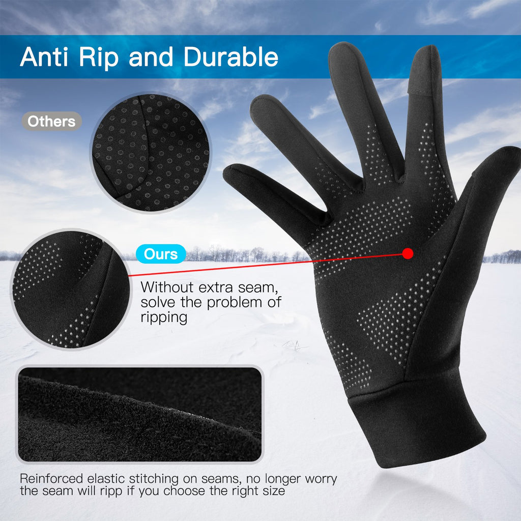 Lightweight Running Gloves - Sun Studio