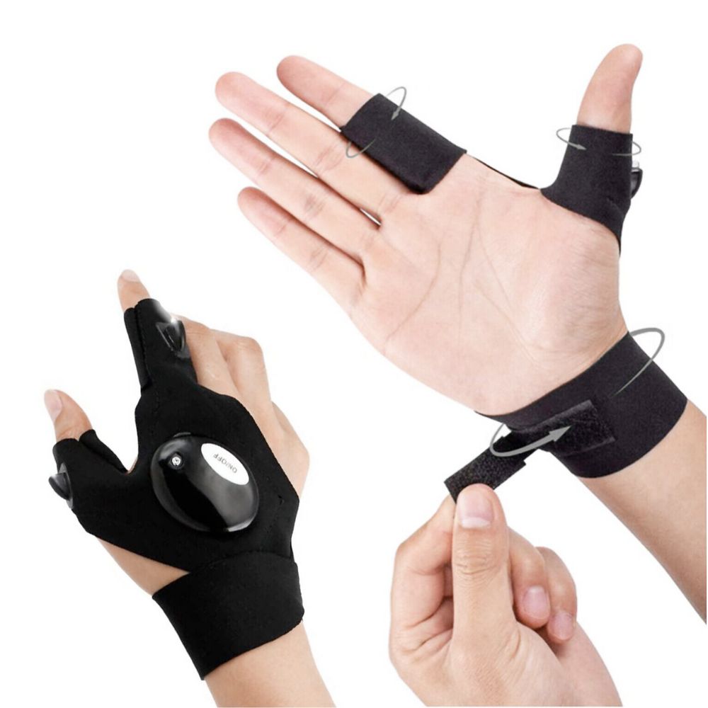 Flash Light LED Gloves Multipurpose - Sun Studio