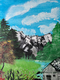 Whispers of the Highlands – Original Landscape Painting by Edmond Sarpong - Sun Studio