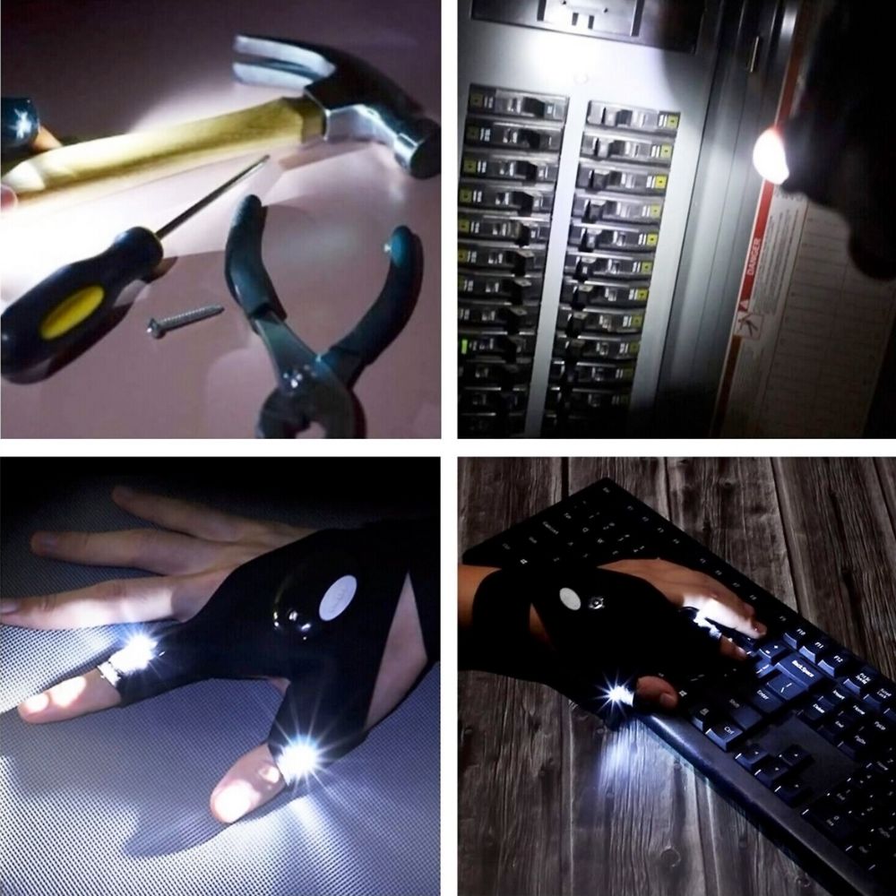 Flash Light LED Gloves Multipurpose - Sun Studio