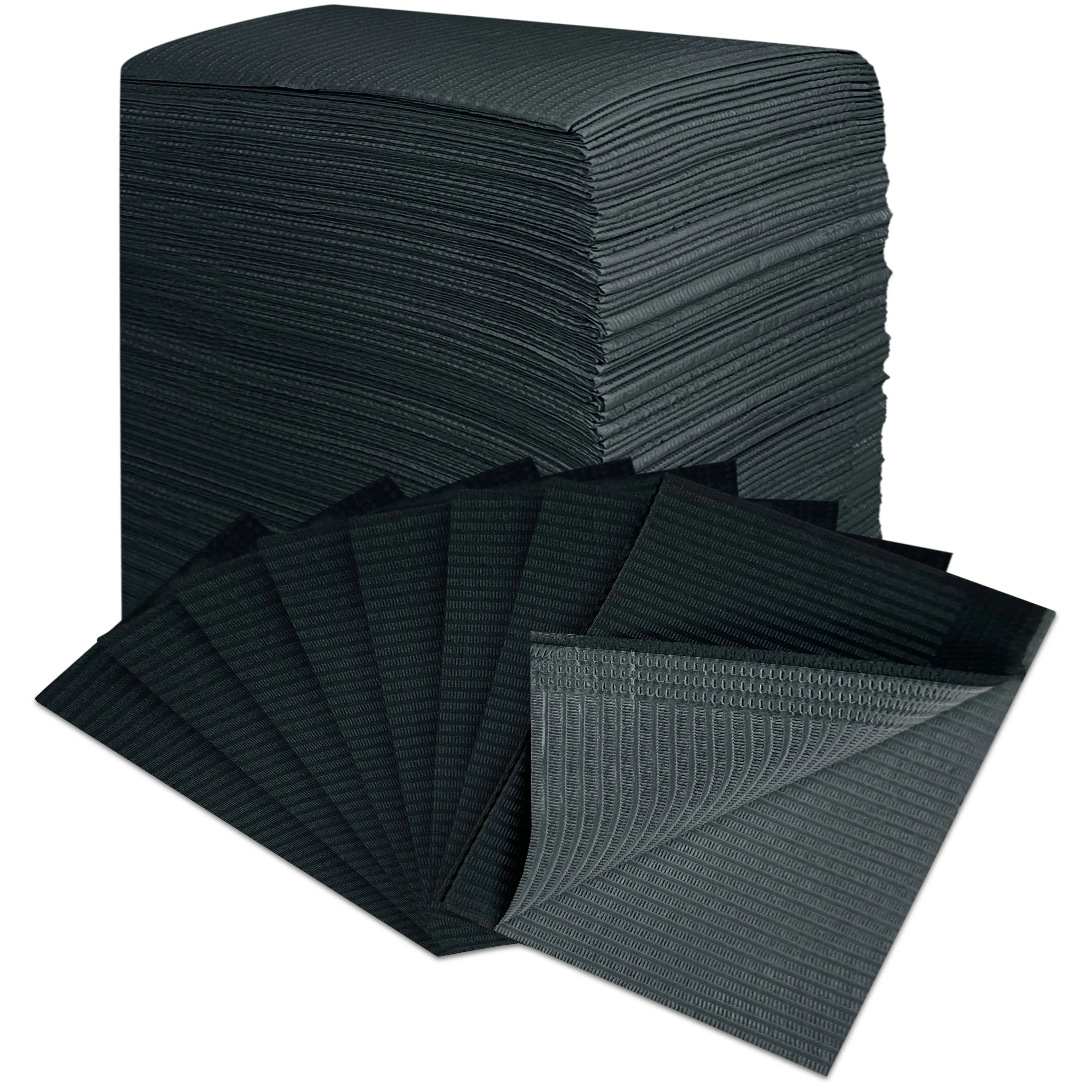 Disposable dental bibs 45x33 cm | 50 PCs | Packs and colors | Disposable surgical fields for dentists and tattooists - Sun Studio