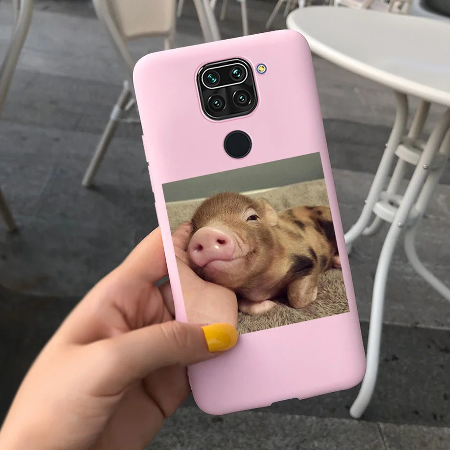 For Redmi Note 9s Case Pet Cats and Dogs Cover On Xiaomi Redmi Note 9 pro Max 9pro note9 Back Case Camera Protoctor Bumper Shell - Sun Studio
