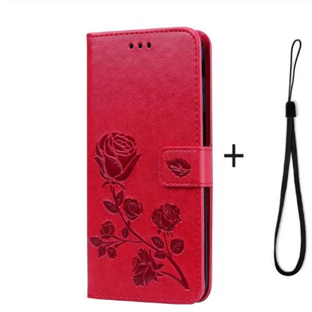 Leather Flip Case For Motorola Moto G04 G14 G24 Power G34 G54 G84 Protective Phone Cover Wallet Card Slot Coque Fundas - Sun Studio