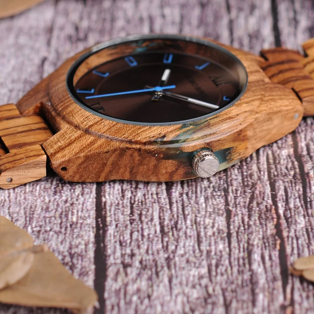 relogio masculino BOBO BIRD Wood Watch Men Special Design Handmade Wrist Watches for Him Customized Wooden Gifts DROPSHIPPING - Sun Studio