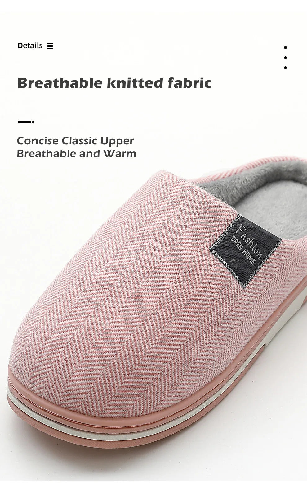 Big Size 48 49 Men Warm Home Slippers Winter Casual Shoes Women Soft Slides Couples Floor Slipper Indoor Bedroom Non Slip Flats - Sun Studio