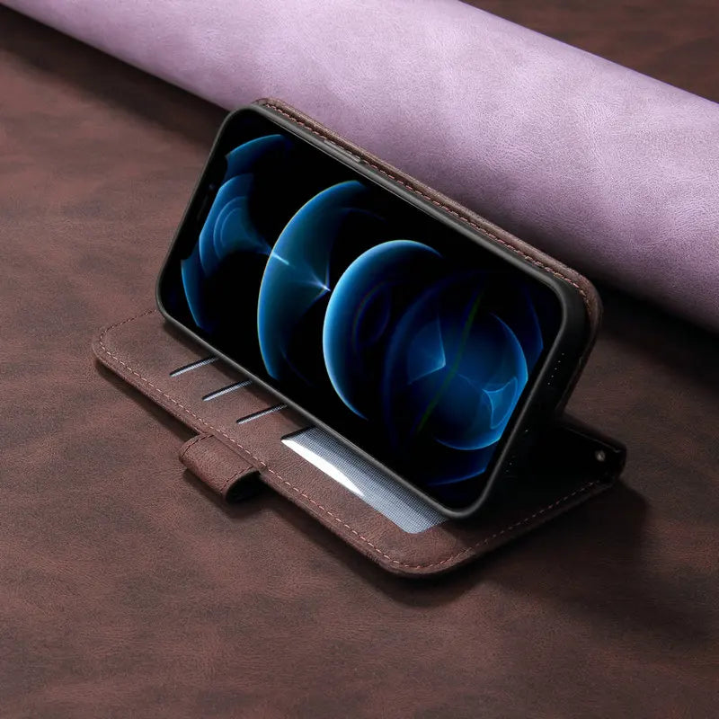 For Xiaomi Redmi Note 15 Pro Plus 5G Protective Case Leather Book Stand Phone Redmi Note 15 Pro 4G Case Mi Note15 Pro+ Flip Capa - Sun Studio