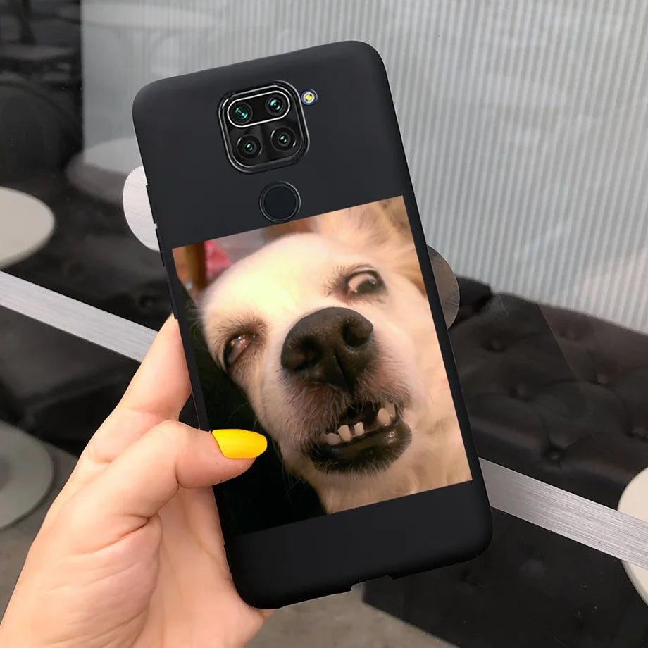 For Redmi Note 9s Case Pet Cats and Dogs Cover On Xiaomi Redmi Note 9 pro Max 9pro note9 Back Case Camera Protoctor Bumper Shell