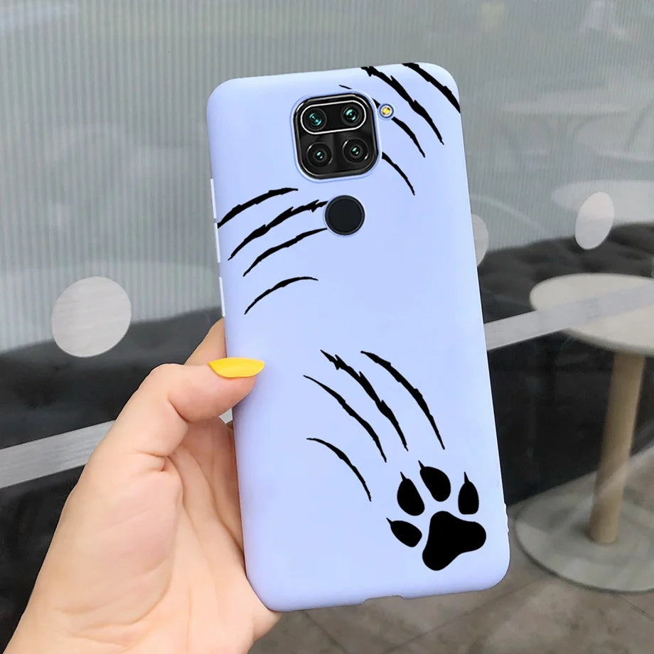 For Redmi Note 9s Case Pet Cats and Dogs Cover On Xiaomi Redmi Note 9 pro Max 9pro note9 Back Case Camera Protoctor Bumper Shell