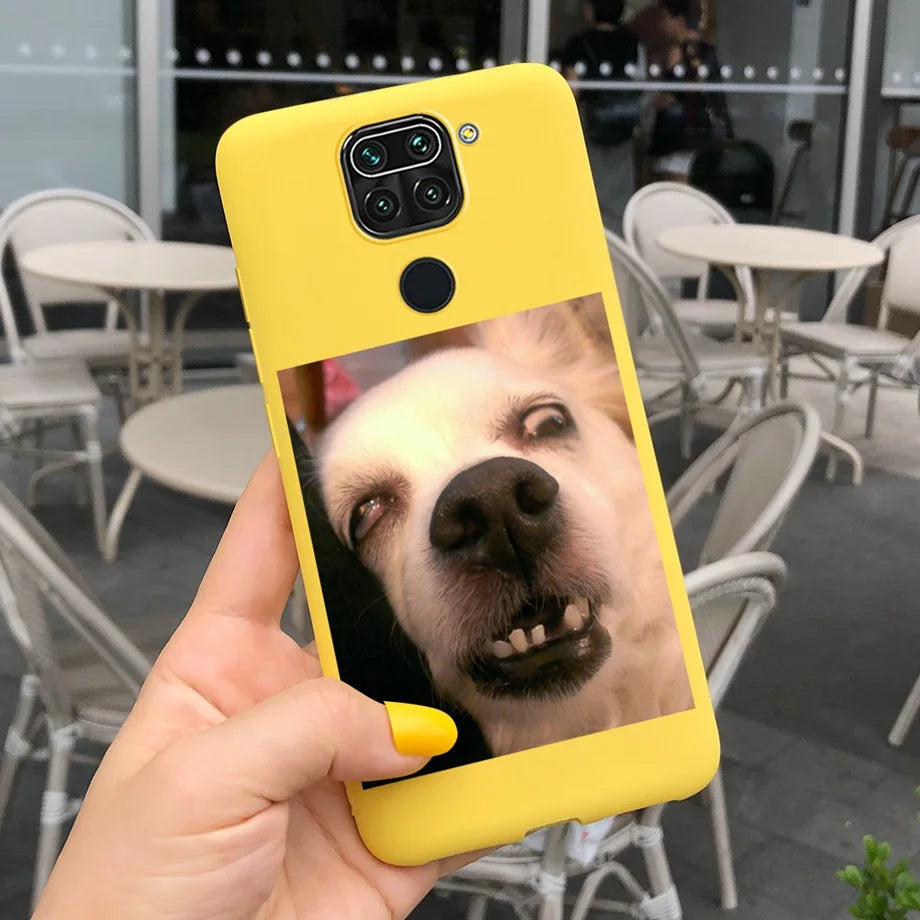 For Redmi Note 9s Case Pet Cats and Dogs Cover On Xiaomi Redmi Note 9 pro Max 9pro note9 Back Case Camera Protoctor Bumper Shell - Sun Studio