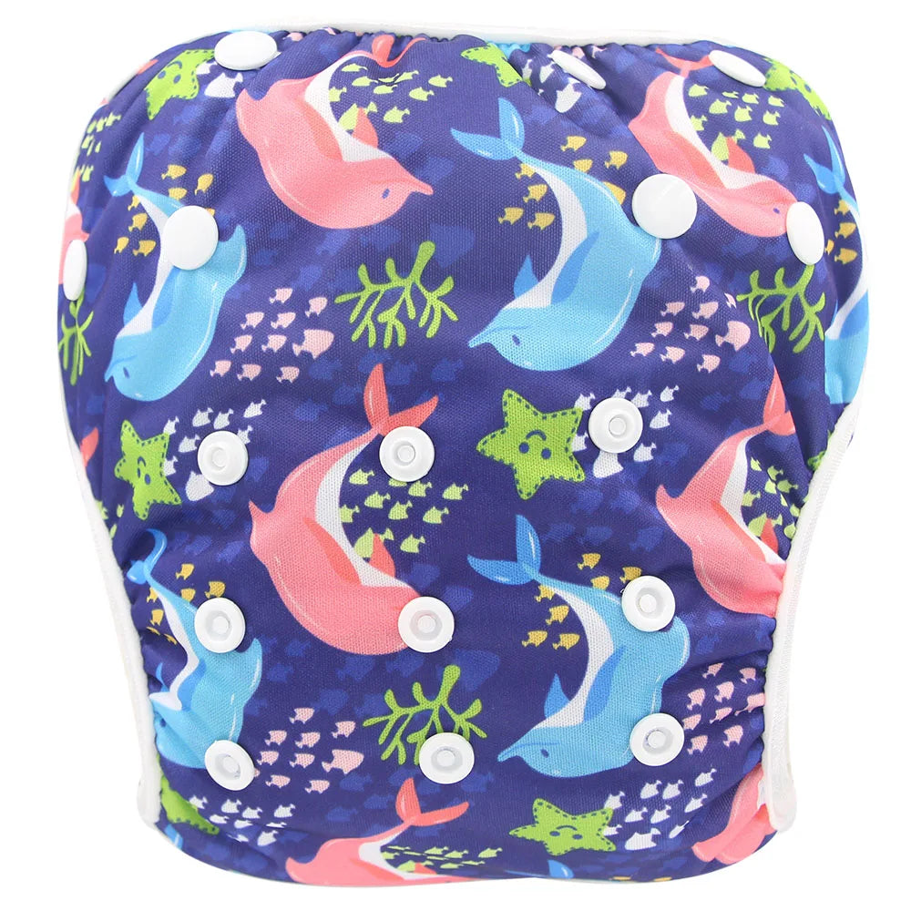 Swimming Diapers For Infants Baby Cloth Diaper Swimsuit Baby Swim Suit Children Swimwear Swimming Trunks For Girls Baby Badpak - Sun Studio