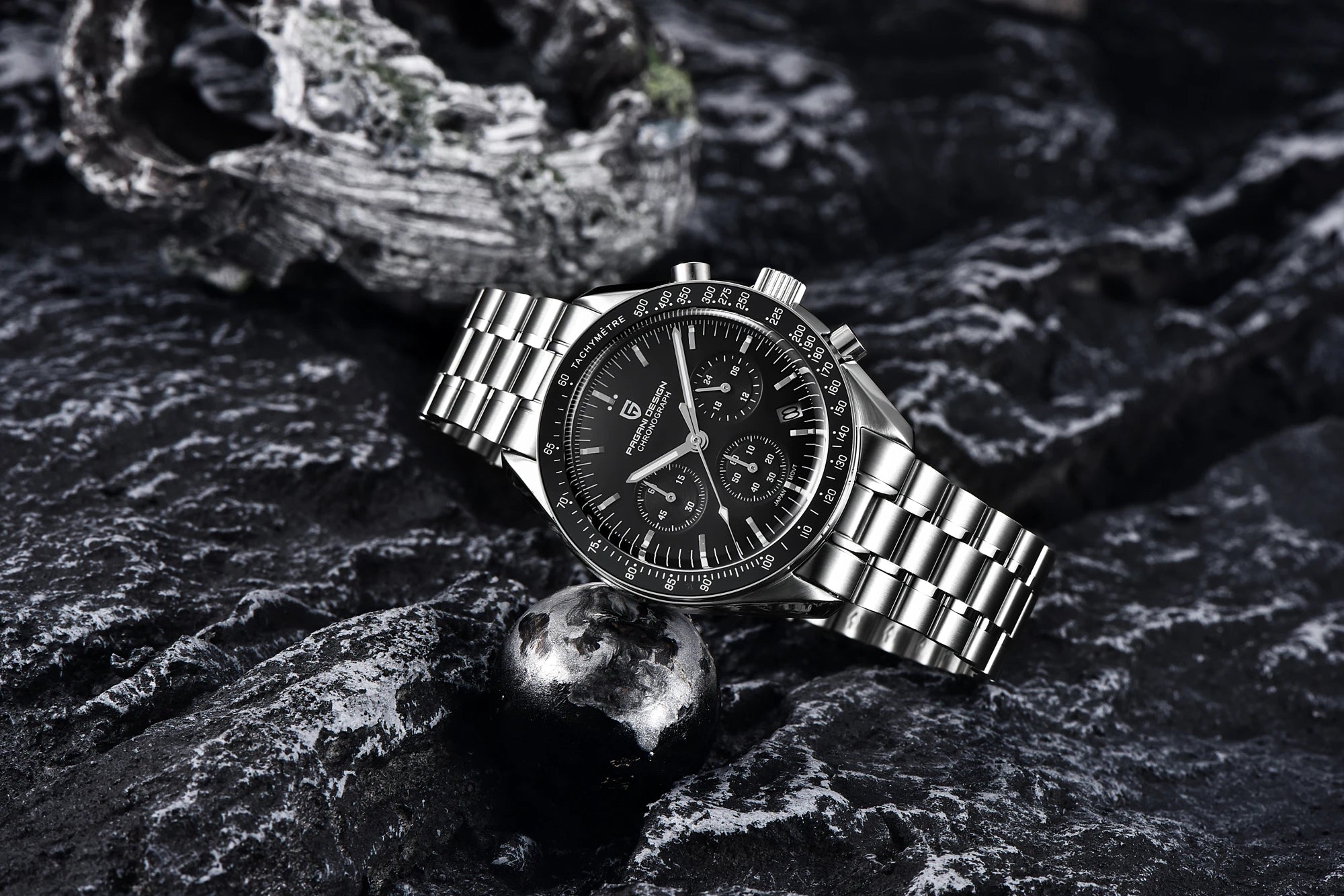PAGANI DESIGN Moon Watches Men Quartz Watch For Men Auto Date Speed Sport Chronograph AR Sapphire Mirror Wrist watch 2025 New - Sun Studio