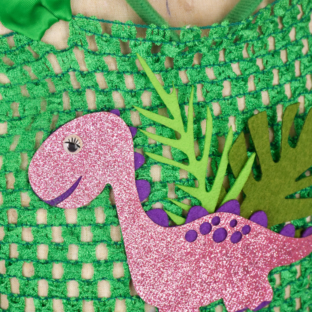 Green Kids Girls Dinosaur Cosplay Dresses Birthday Party Tutu Dresses for Baby Cartoon Princess Girls Costumes Set for Halloween - Sun Studio
