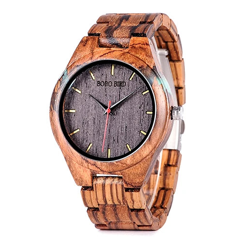relogio masculino BOBO BIRD Wood Watch Men Special Design Handmade Wrist Watches for Him Customized Wooden Gifts DROPSHIPPING - Sun Studio