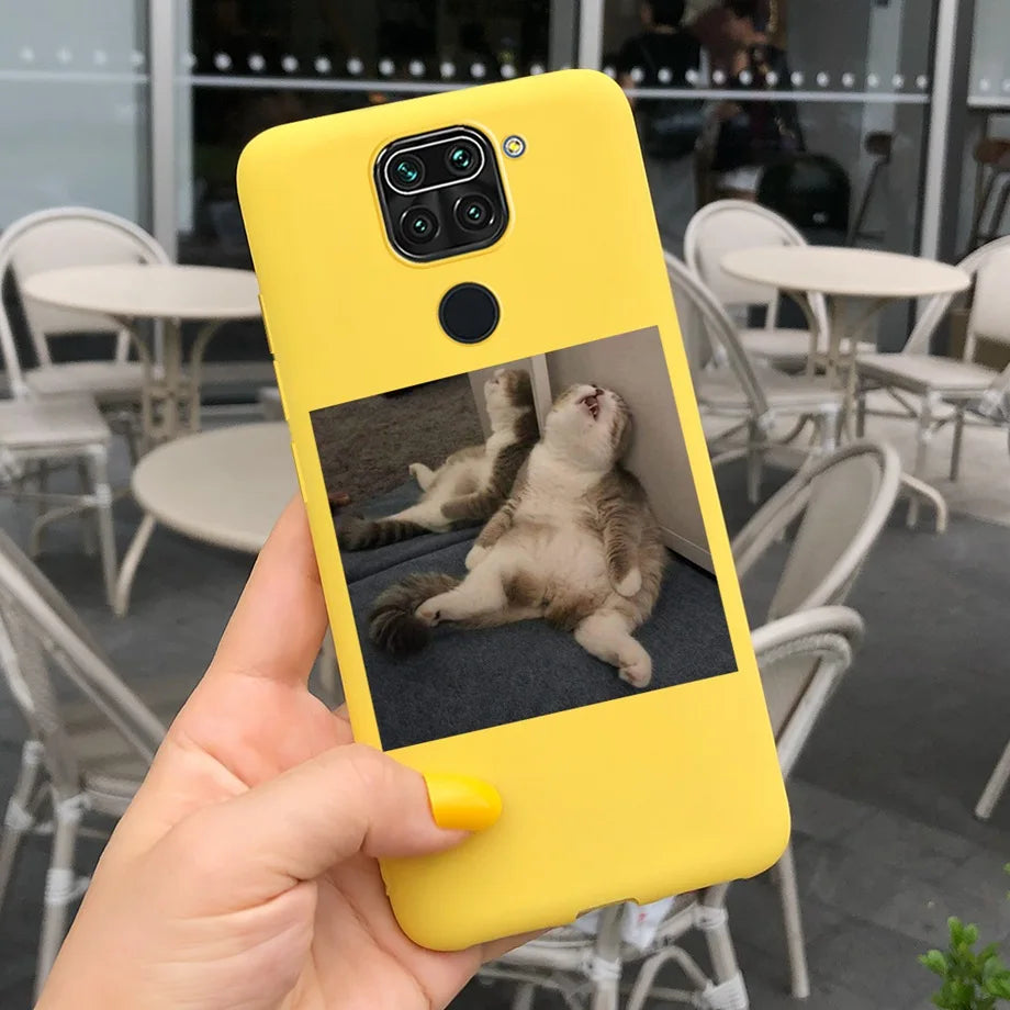 For Redmi Note 9s Case Pet Cats and Dogs Cover On Xiaomi Redmi Note 9 pro Max 9pro note9 Back Case Camera Protoctor Bumper Shell