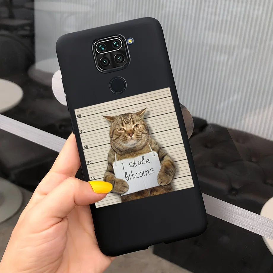 For Redmi Note 9s Case Pet Cats and Dogs Cover On Xiaomi Redmi Note 9 pro Max 9pro note9 Back Case Camera Protoctor Bumper Shell