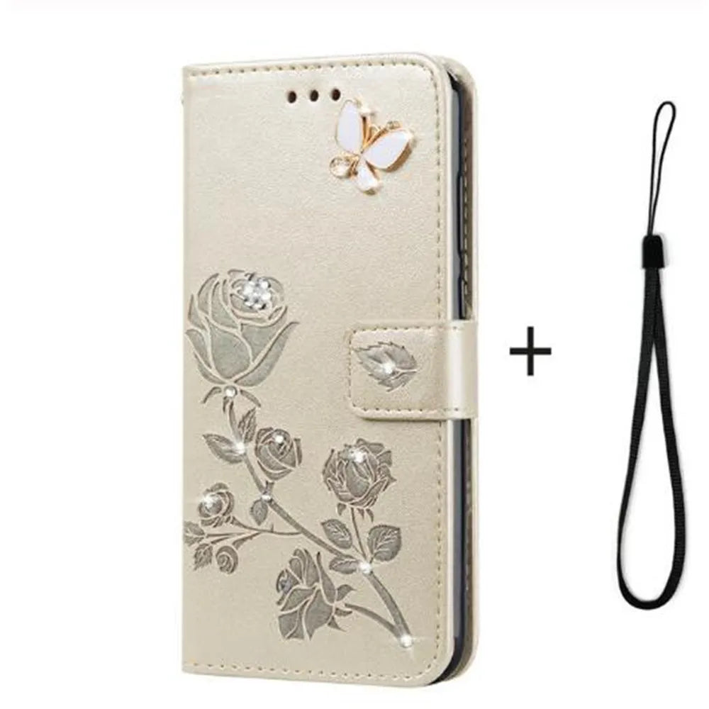 Leather Flip Case For Motorola Moto G04 G14 G24 Power G34 G54 G84 Protective Phone Cover Wallet Card Slot Coque Fundas - Sun Studio