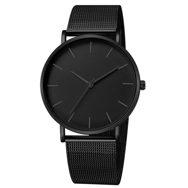 Men Watch Luxury Top Brand Quartz Watches Business Simple Ultra Thin Mesh Wristwatch Men's Clock Reloj Hombre Montre Homme - Sun Studio