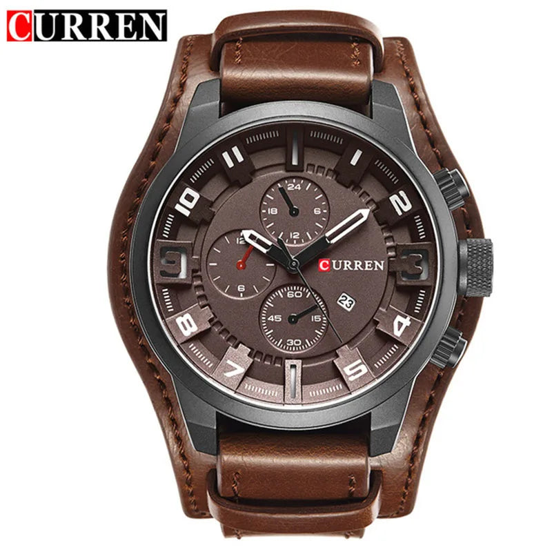 CURREN Men's Watches Top Brand Luxury Fashion&Casual Business Quartz Watch Date Waterproof Wristwatch Hodinky Relogio Masculino - Sun Studio
