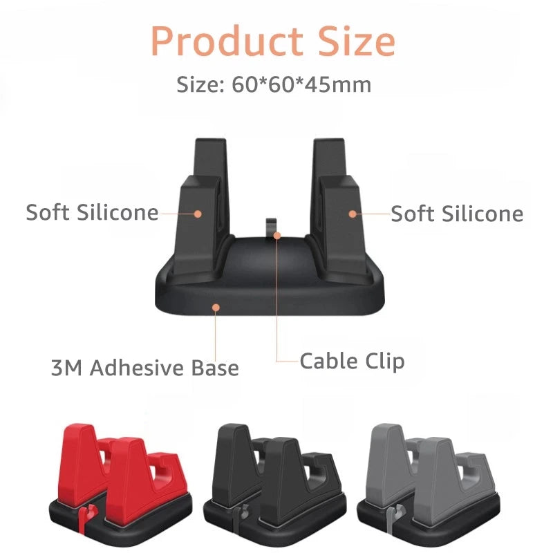 Dashboard Car Mobile Phone Holder Sticking GPS Stand Mount Bracket For Cellphone 360 Degree Rotate Smartphone Holder In Car - Sun Studio