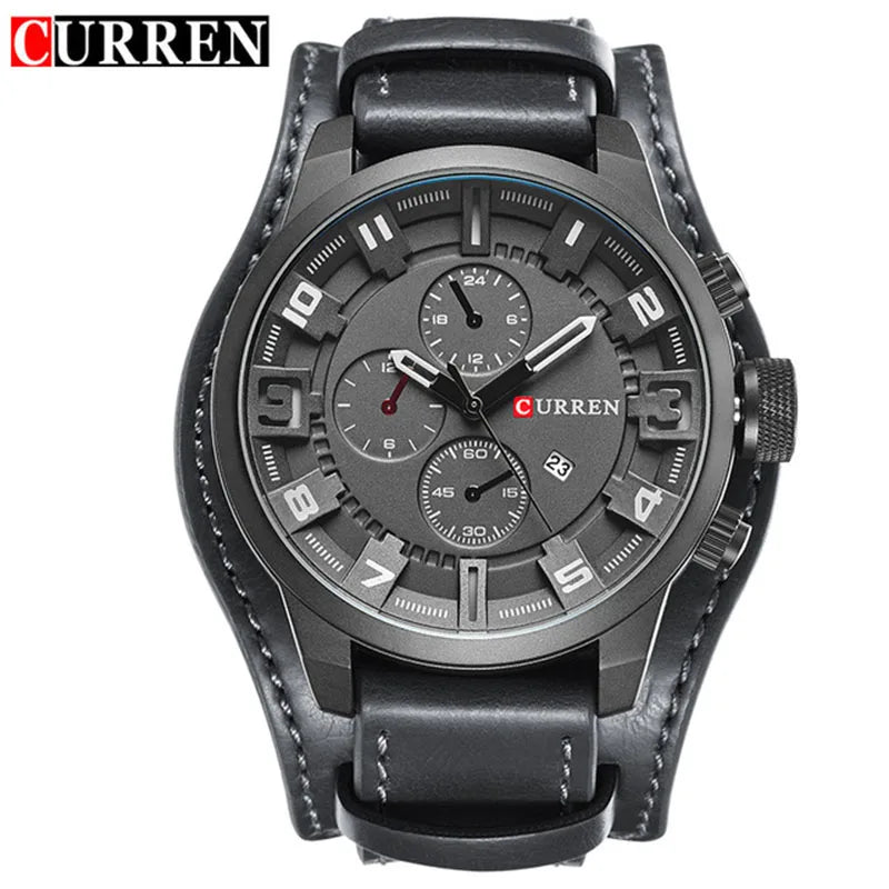 CURREN Men's Watches Top Brand Luxury Fashion&Casual Business Quartz Watch Date Waterproof Wristwatch Hodinky Relogio Masculino - Sun Studio