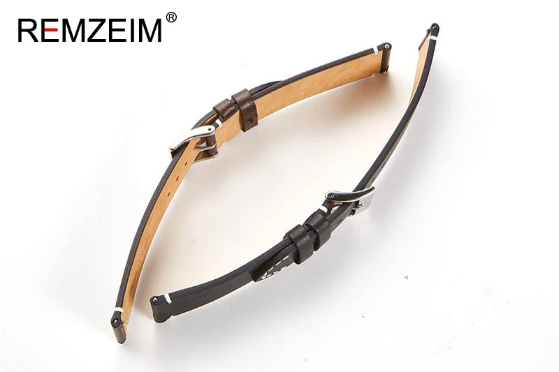 Calfskin Genuine Leather Watchbands Quick Release Watch Band 18mm 20mm 22mm 24mm Smartwatch Strap Watches Accessories - Sun Studio