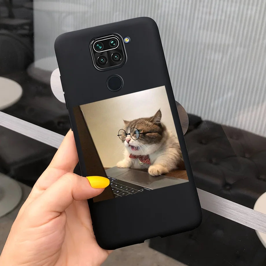 For Redmi Note 9s Case Pet Cats and Dogs Cover On Xiaomi Redmi Note 9 pro Max 9pro note9 Back Case Camera Protoctor Bumper Shell - Sun Studio