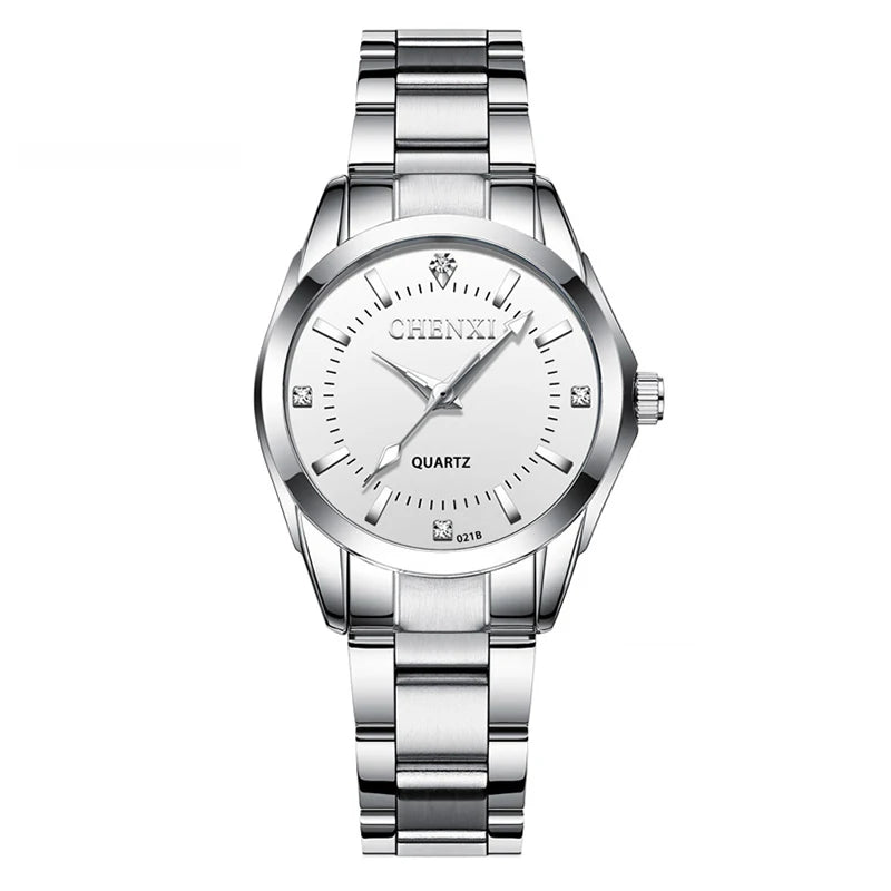 6 Colors CHENXI Brand Watch Luxury Women's Casual Watches Waterproof Watch Women Fashion Dress Rhinestone WristWatch CX021B - Sun Studio