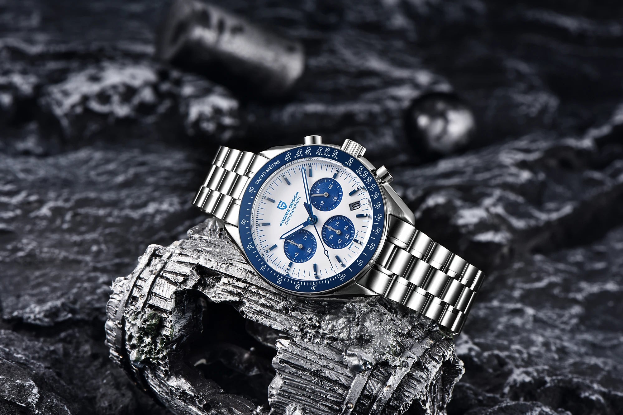 PAGANI DESIGN Moon Watches Men Quartz Watch For Men Auto Date Speed Sport Chronograph AR Sapphire Mirror Wrist watch 2025 New - Sun Studio