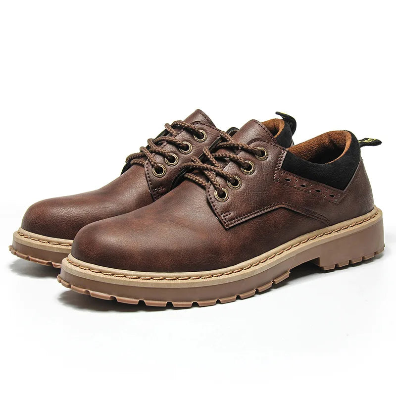 New Spring Autumn British Wind Retro Tooling Shoes Fashion Casual Shoes Sneakers Men  Zapatos De Hombre Men Loafers - Sun Studio