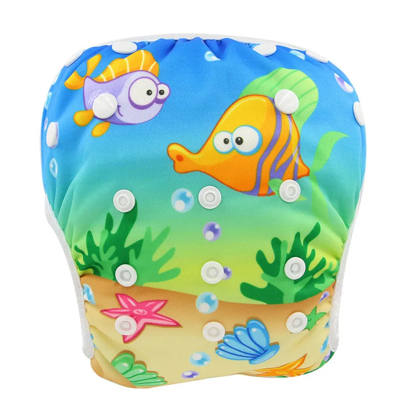 Swimming Diapers For Infants Baby Cloth Diaper Swimsuit Baby Swim Suit Children Swimwear Swimming Trunks For Girls Baby Badpak - Sun Studio