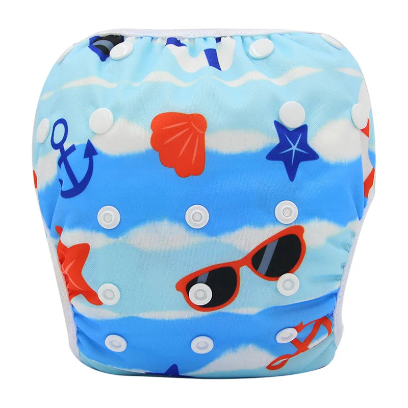 Schwimmwindeln für Säuglinge Baby Stoffwindel Badeanzug Baby Schwimmanzug Kinder Badebekleidung Schwimmshorts für Mädchen Baby Badekleid