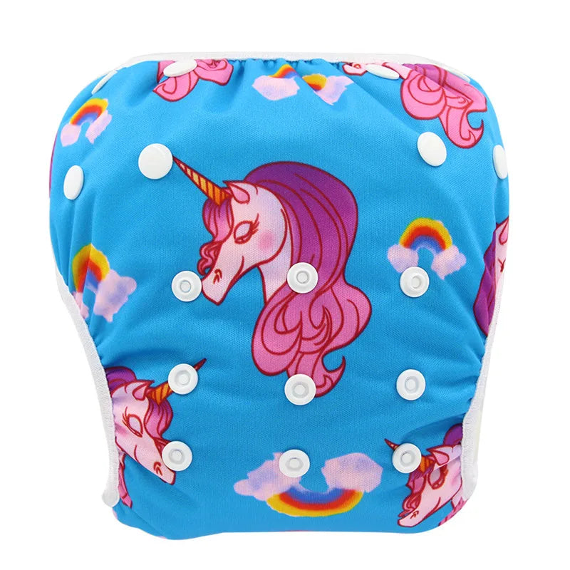 Swimming Diapers For Infants Baby Cloth Diaper Swimsuit Baby Swim Suit Children Swimwear Swimming Trunks For Girls Baby Badpak - Sun Studio