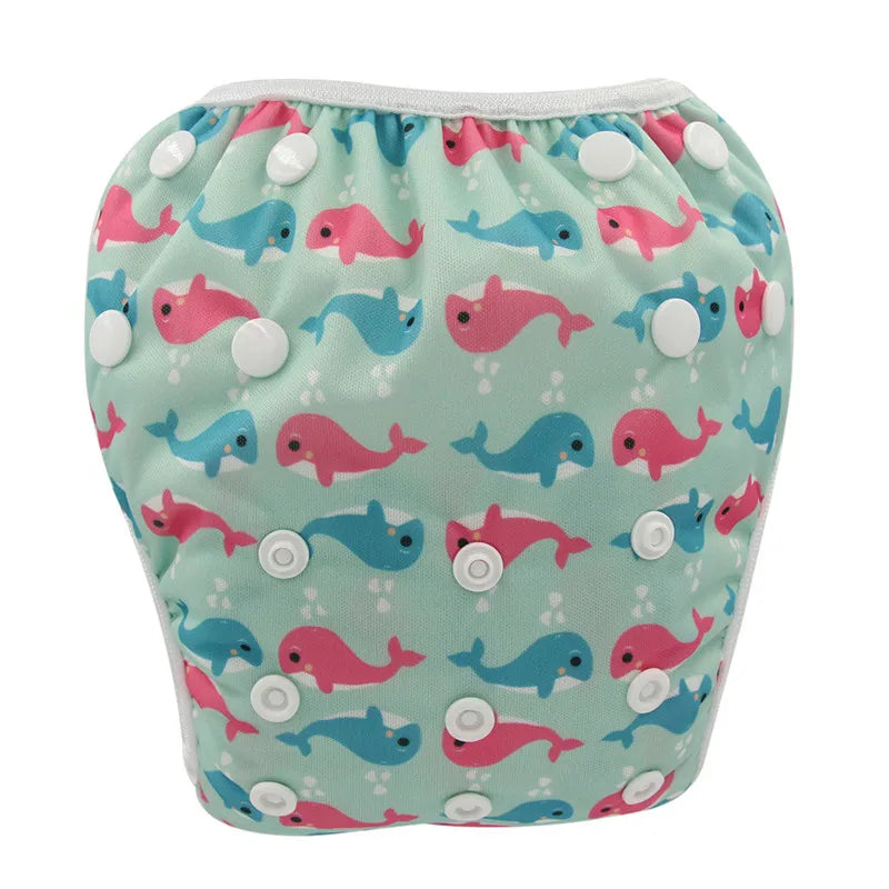 Swimming Diapers For Infants Baby Cloth Diaper Swimsuit Baby Swim Suit Children Swimwear Swimming Trunks For Girls Baby Badpak - Sun Studio