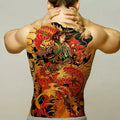 temporary tattoo stickers new designs skull Witch evil black waterproof temporary flash tattoos full back chest for men women - Sun Studio