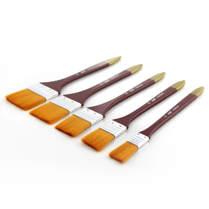 1Pcs Paint Brushes Acrylic DIY Graffiti Brush Set For Artist Oil Scrubbing Brush School Drawing Paint Stationery Supplies - Sun Studio
