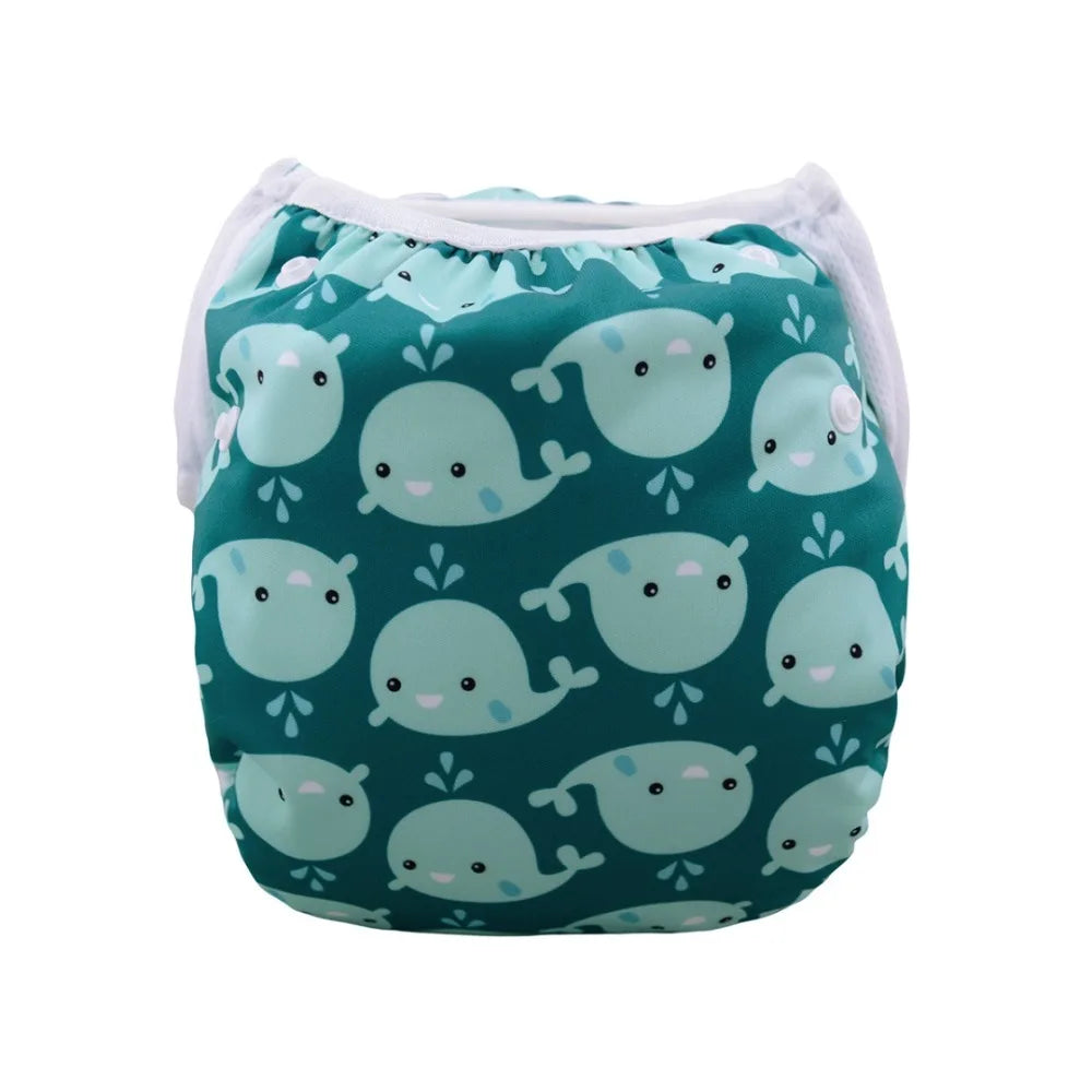 U Pick Alvababy Swimsuit Cool Big Size Swim Diaper Reusable Swim Nappy for Babies 0-3 years Old - Sun Studio
