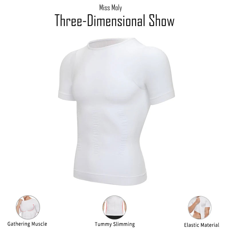 Men Slimming Body Shaper Belly Control Shapewear Man Shapers Modeling Underwear Waist Trainer Corrective Posture Vest Corset - Sun Studio