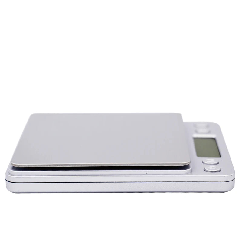 500g x 0.01g Portable Mini Electronic Food Scales Pocket Case Postal Kitchen Jewelry Weight Balance Digital Scale With 2 Tray - Sun Studio