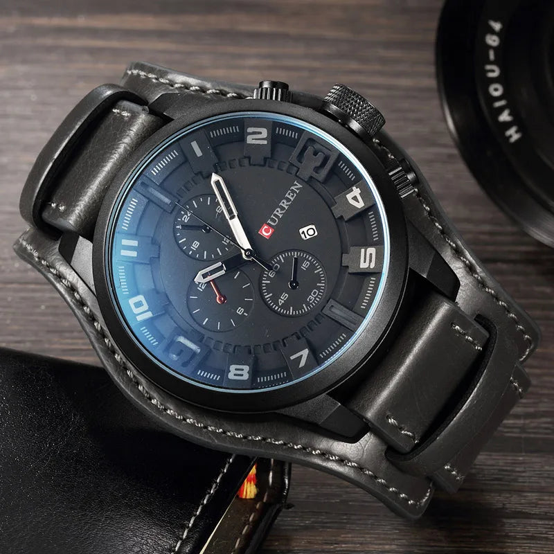 CURREN Men's Watches Top Brand Luxury Fashion&Casual Business Quartz Watch Date Waterproof Wristwatch Hodinky Relogio Masculino - Sun Studio