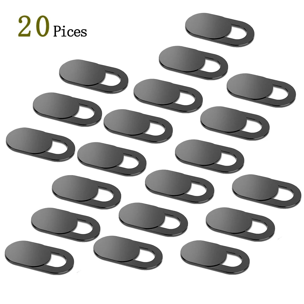 Webcam Cover Antispy Camera Cap Slide Ultra Thin Laptop Protect Your Lenses Privacy Sticker for iPad Laptop PC Tablet Smartphone - Sun Studio
