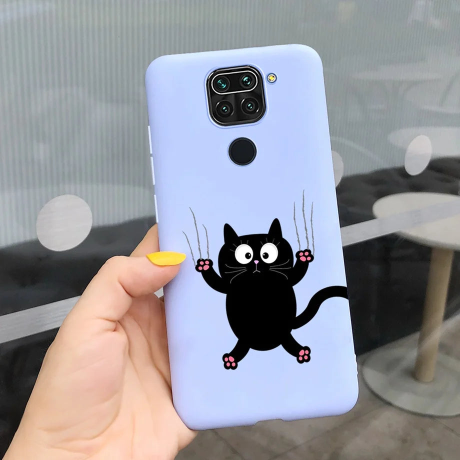 For Redmi Note 9s Case Pet Cats and Dogs Cover On Xiaomi Redmi Note 9 pro Max 9pro note9 Back Case Camera Protoctor Bumper Shell