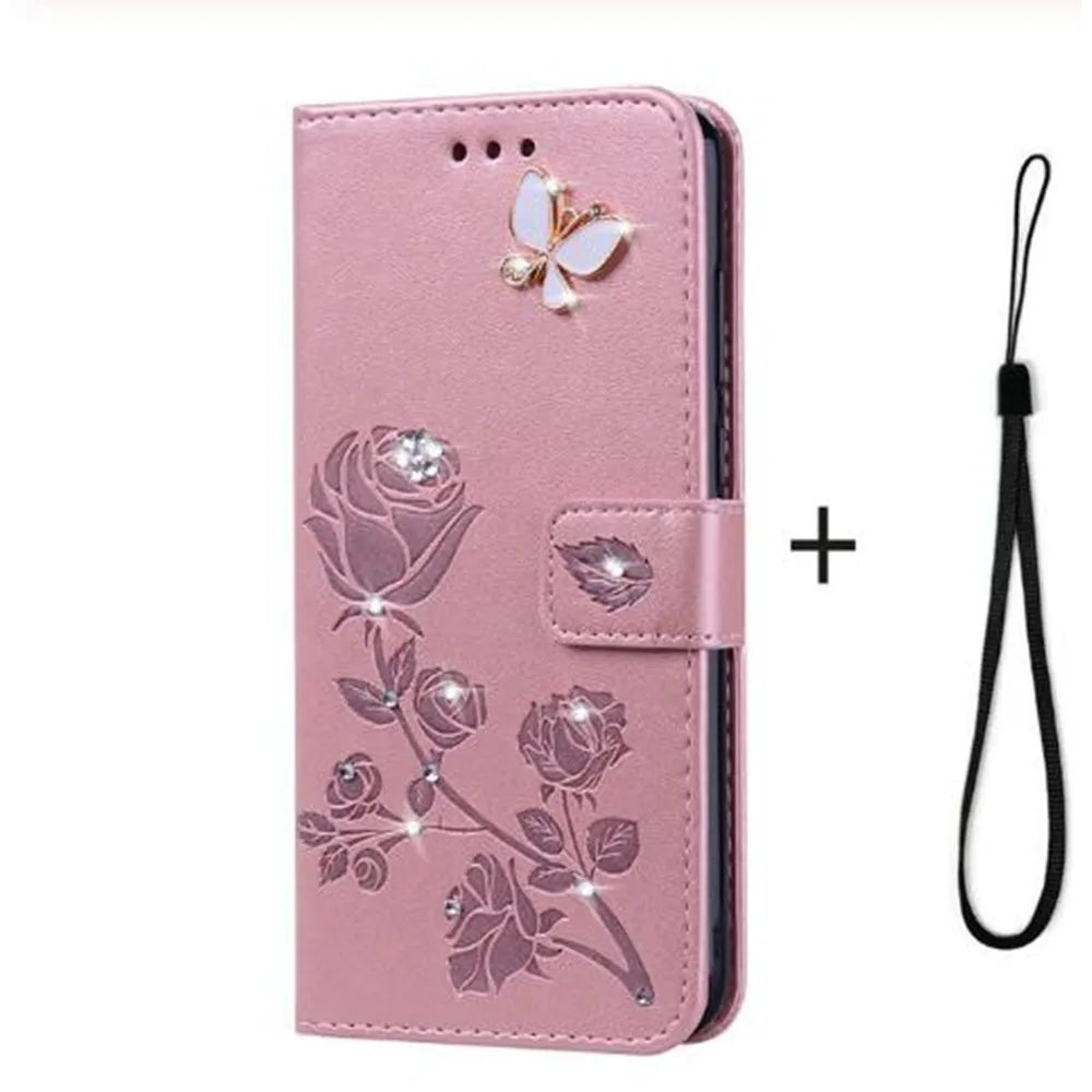 Leather Flip Case For Motorola Moto G04 G14 G24 Power G34 G54 G84 Protective Phone Cover Wallet Card Slot Coque Fundas - Sun Studio