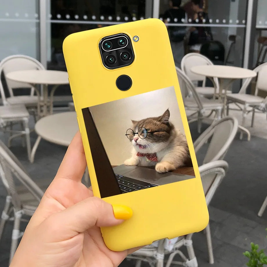 For Redmi Note 9s Case Pet Cats and Dogs Cover On Xiaomi Redmi Note 9 pro Max 9pro note9 Back Case Camera Protoctor Bumper Shell