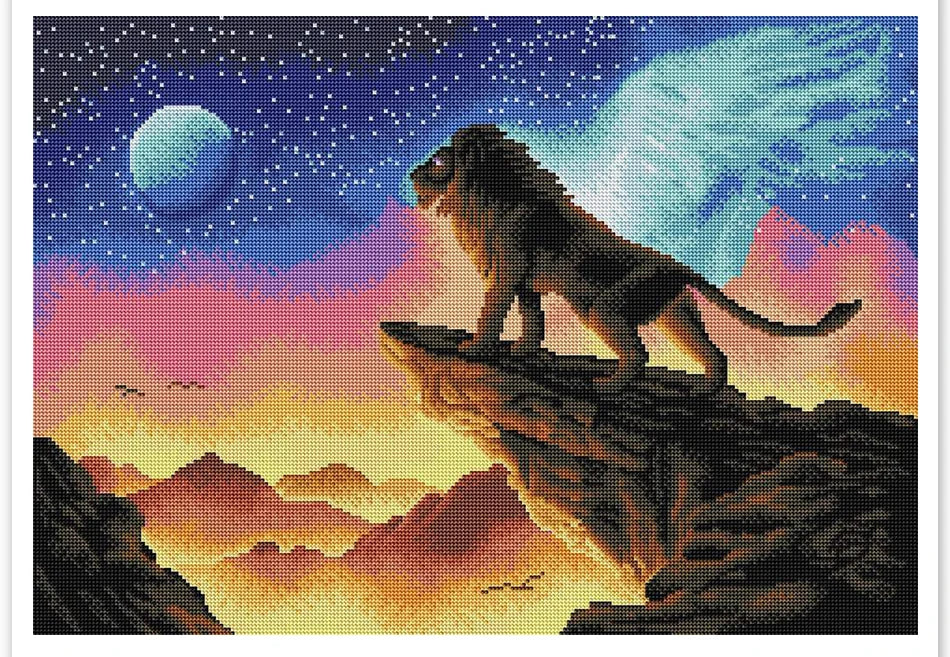 CHENISTORY PHOTO CUSTOM Diamond Painting Picture of Rhinestones Diamond Embroidery 5D Cross Stitch Couple Gift Home Decor - Sun Studio