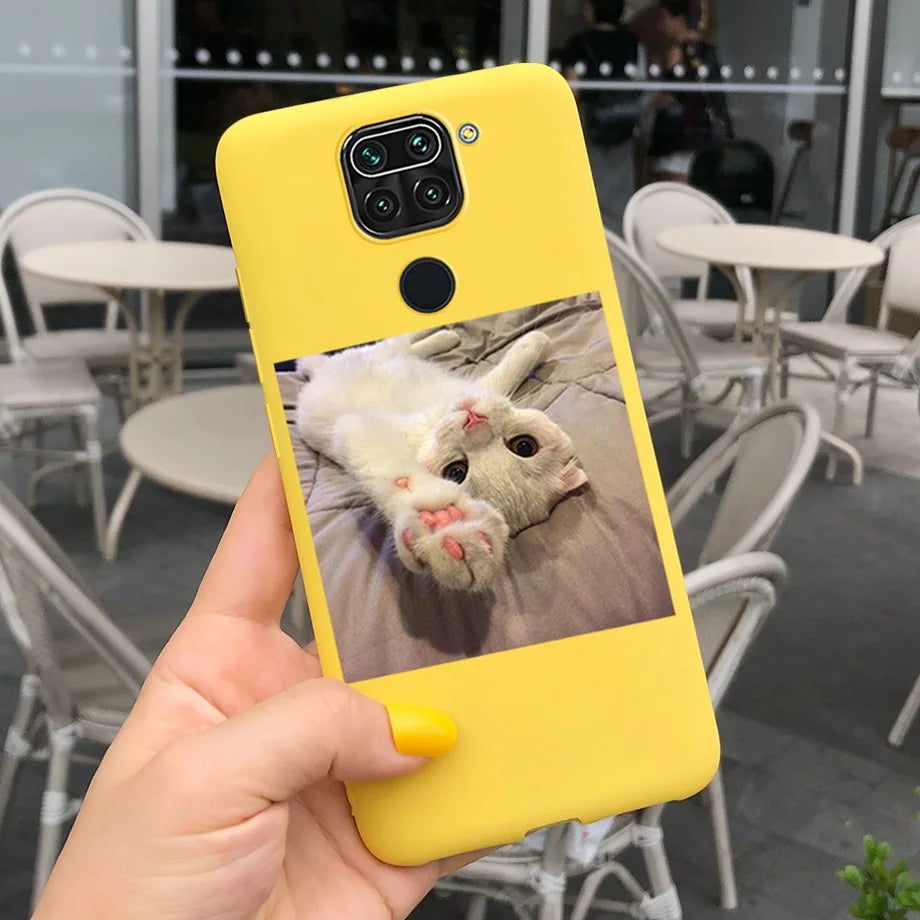 For Redmi Note 9s Case Pet Cats and Dogs Cover On Xiaomi Redmi Note 9 pro Max 9pro note9 Back Case Camera Protoctor Bumper Shell