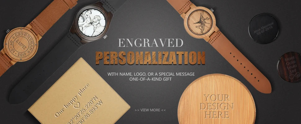 relogio masculino BOBO BIRD Wood Watch Men Special Design Handmade Wrist Watches for Him Customized Wooden Gifts DROPSHIPPING - Sun Studio