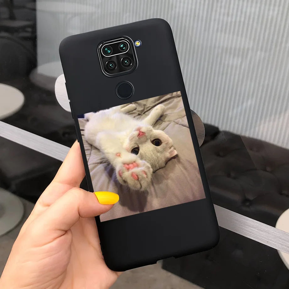 For Redmi Note 9s Case Pet Cats and Dogs Cover On Xiaomi Redmi Note 9 pro Max 9pro note9 Back Case Camera Protoctor Bumper Shell